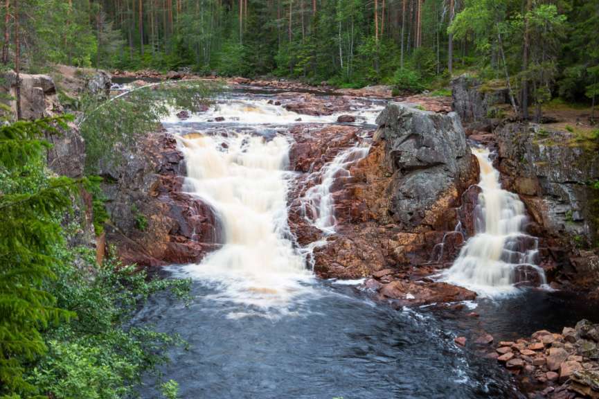 Kleiner Wasserfall