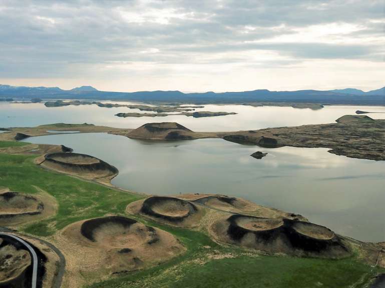 Pseudokrater am Mývatn
