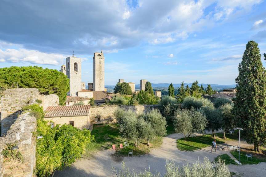 Malerische Kulturlandschaft: Toskana