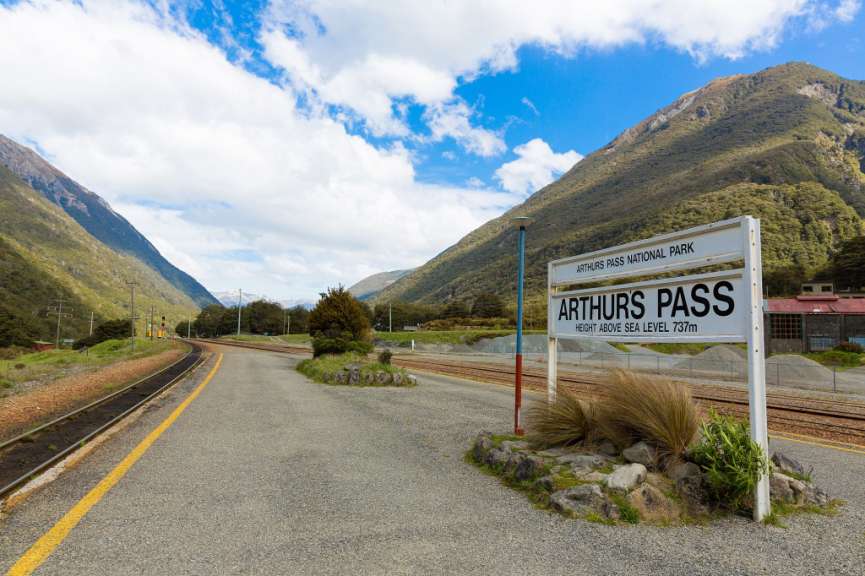 Abenteuerliche Bahnstrecke: TranzAlpine