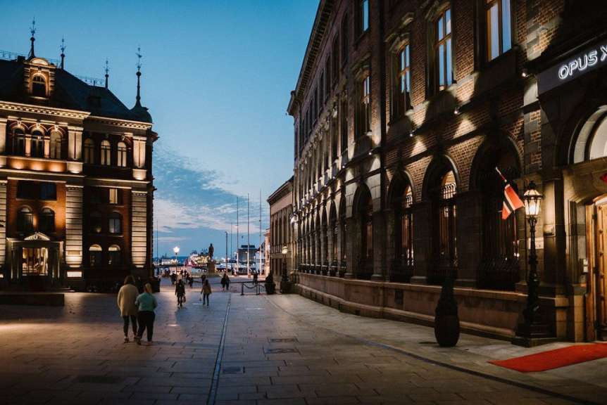 Gebäude von 1876: Hotel im Herzen von Bergen