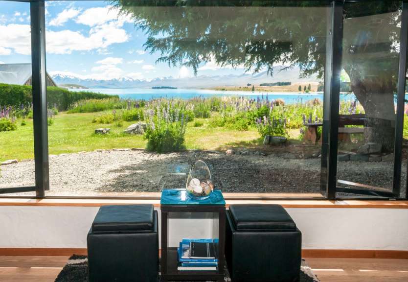 Ruhe, schöne Blicke: Chalet am Lake Tekapo
