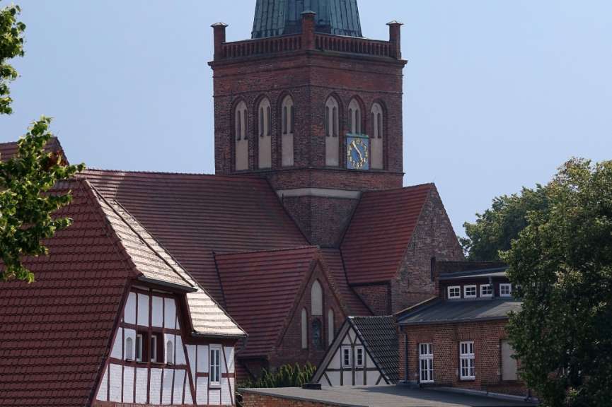 Historischer Ortskern: Bergen auf Rügen
