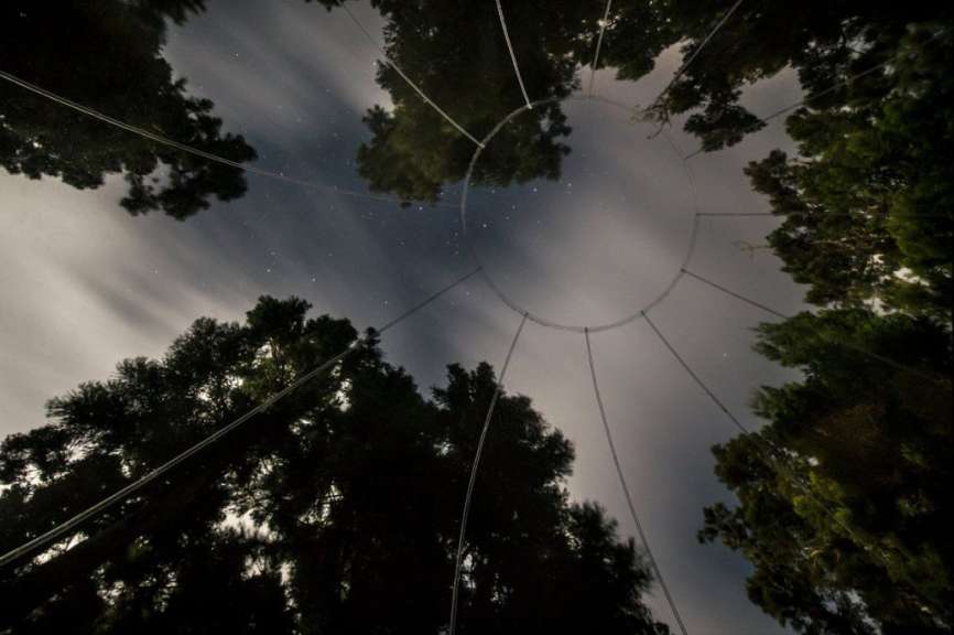 Aussicht bei Nacht: Sternenhimmel