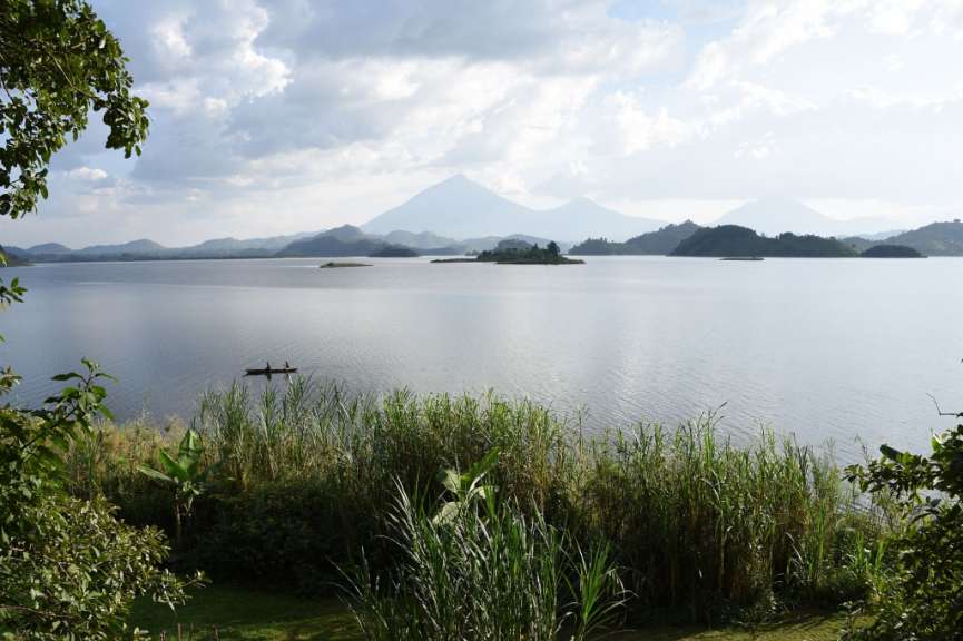 Paradies für Wanderer und Kanuten: Lake Mutanda