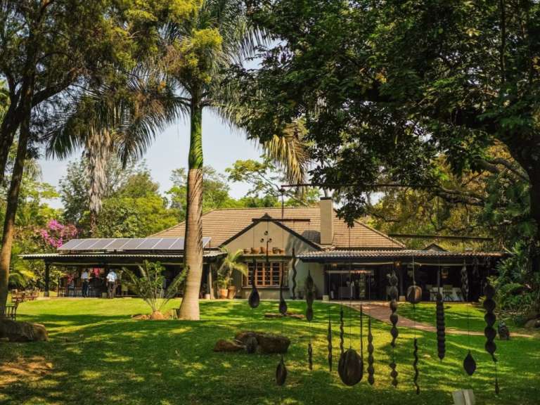 Ruhe in der Hauptstadt: Lodge bei Harare