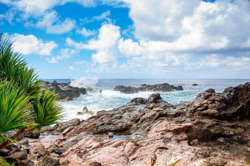 Baden an der Küste: Manapany