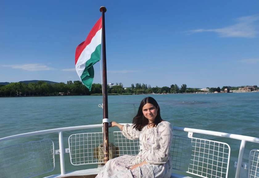 Carolin Alberti in Ungarn