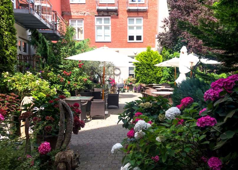 Elegantes Design: Giebelhaus in Stralsund