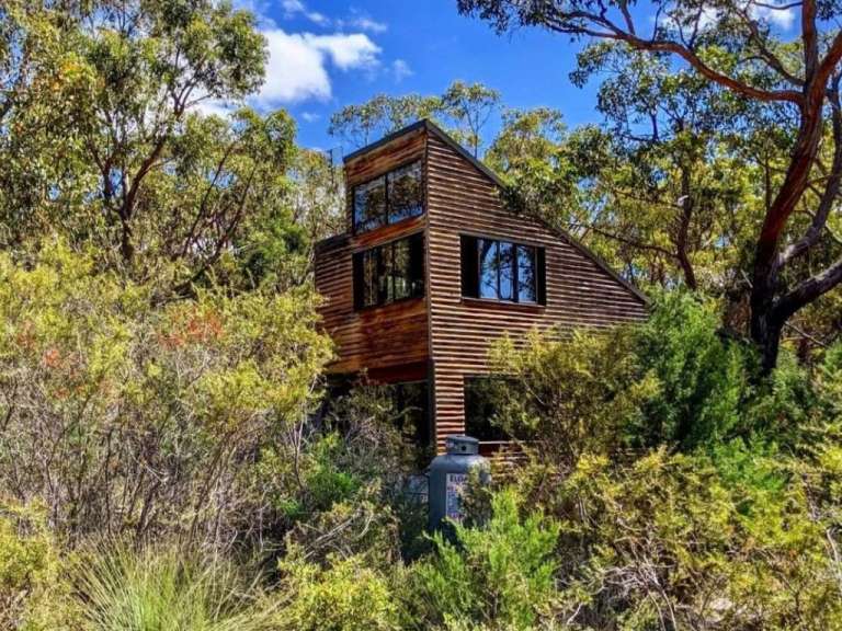 In die Natur integriert: Cabins in Halls Gap