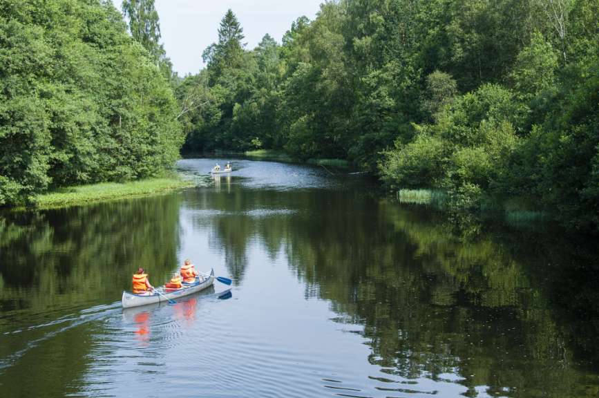 Mit dem Kanu durch den Nationalpark