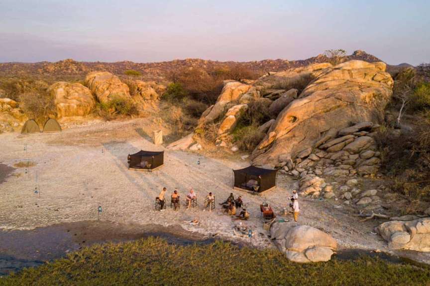 Am Ufer des Sees: ruhige Lage