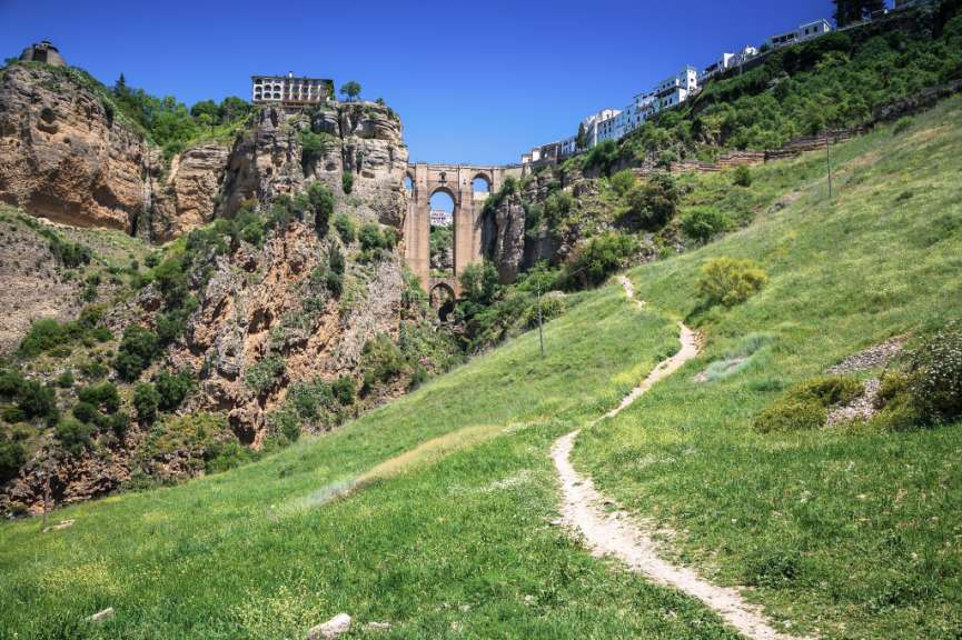 Private Führung: Blick auf Ronda