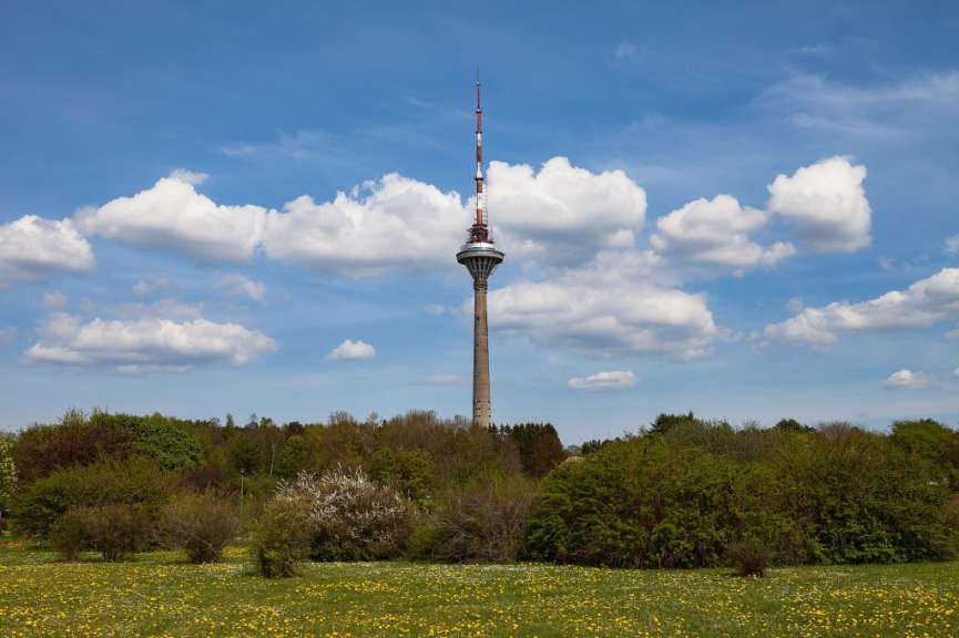 314 Meter hoch: Fernsehturm von Tallinn