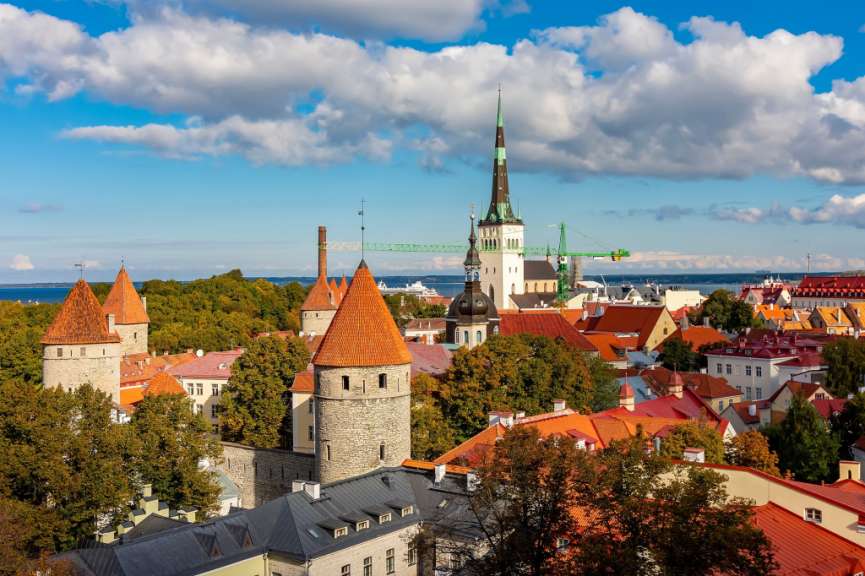 Von Weitem sichtbar: St. Olaikirche