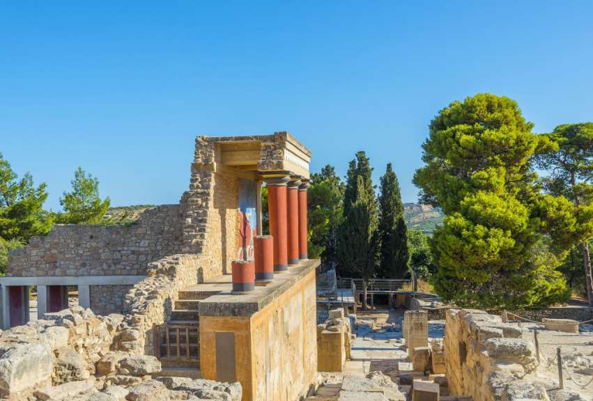 Archäologische Stätte: Knossos
