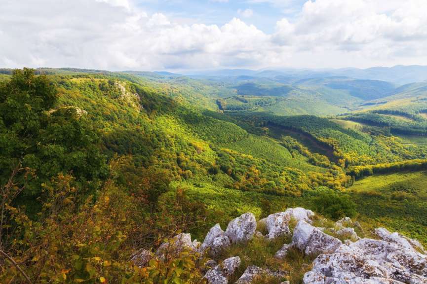 Buchenwälder, Wasserfälle: Bükk-Gebirge