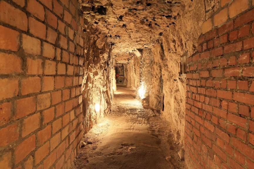 Zuflucht unter Naours: Cité souterraine