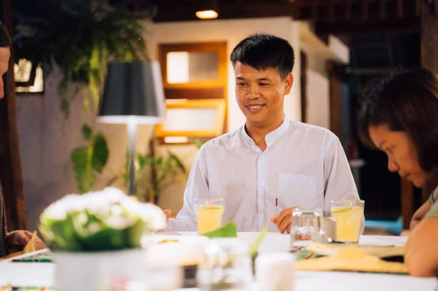 Dinner bei einer burmesischen Familie