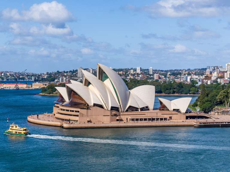 Wie Segel im Wind: Sydney Opera House