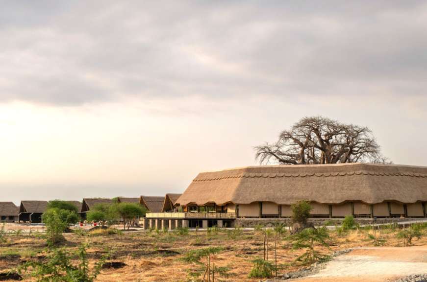 Komfortable Zelte: Lodge am Burunge-See