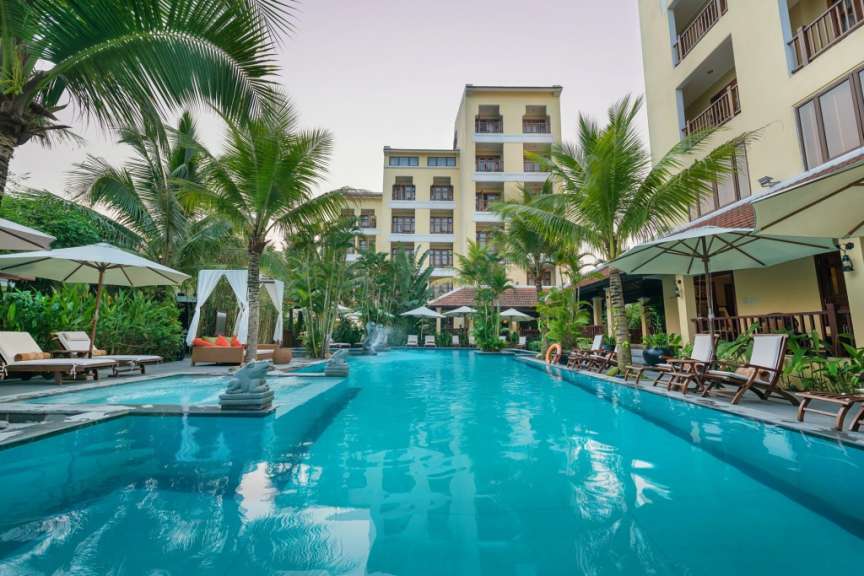 Gepflegte Anlage: Boutique-Resort in Hoi An