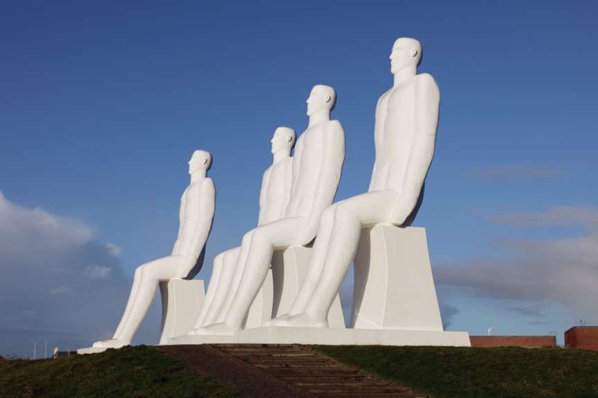 „Mennesket ved Havet“: Wahrzeichen von Esbjerg