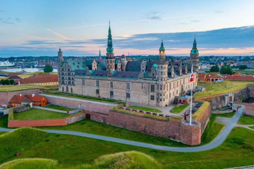 Überblickt den Öresund: Schloss Kronborg