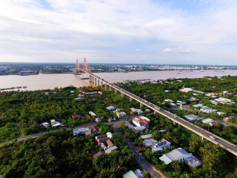 Verbindung nach Ben Tre: Rạch Mieu Brücke