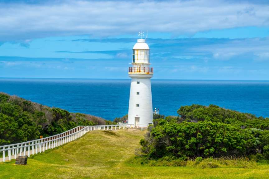 1848 erbaut: Cape Otway Light Station