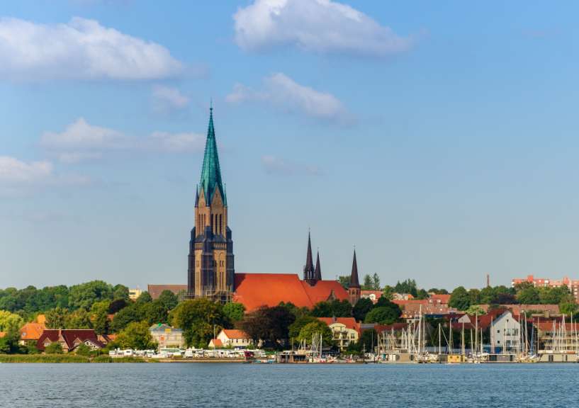 Blick auf Schleswig