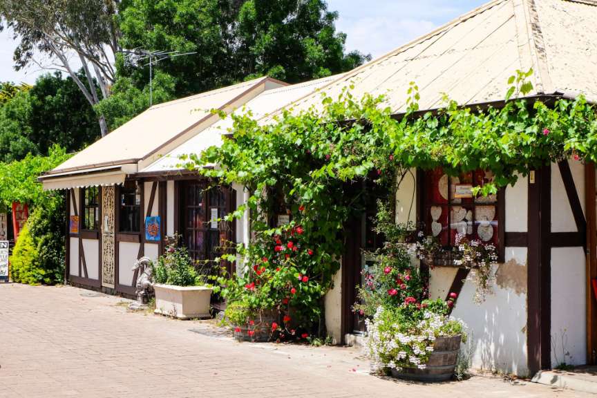 Vertrautes Bild: Hahndorf