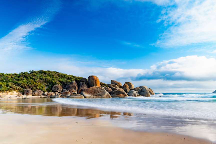 Unvergessliches Stranderlebnis: Squeaky Beach