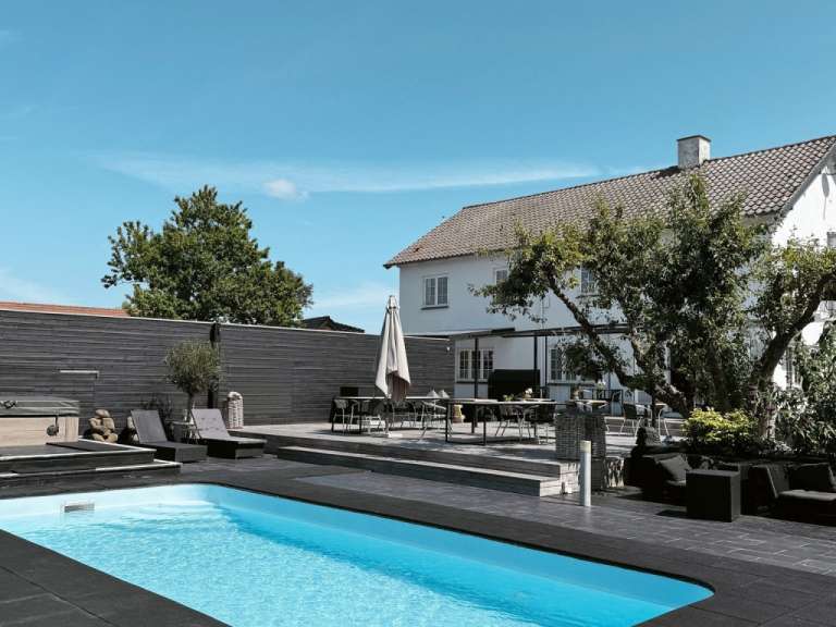Strandnah: Hotel auf Samsø