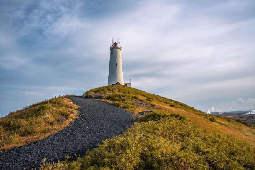 31 Meter hoch: Reykjanesviti