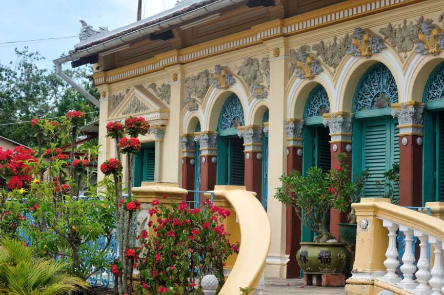 1870 erbaut: Binh Thuy Haus