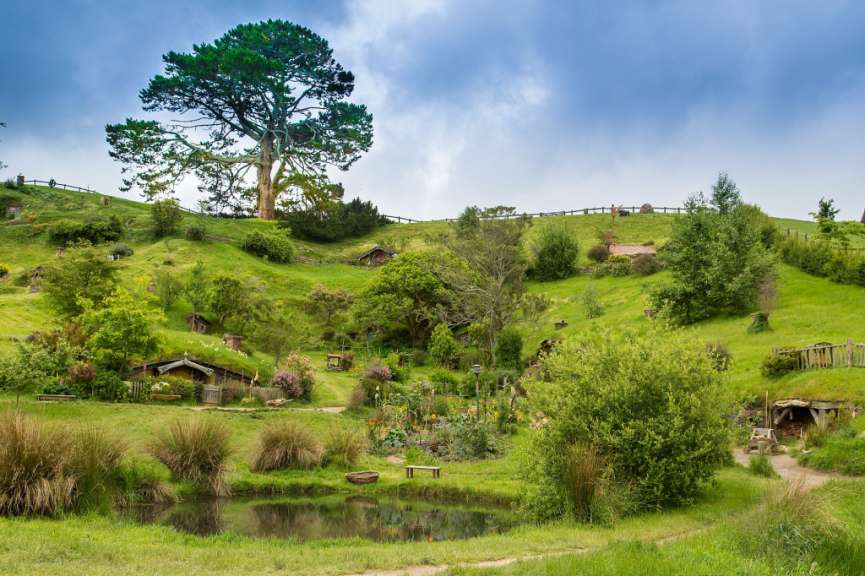 Wo die Hobbits wohnen: Höhlen im Auenland