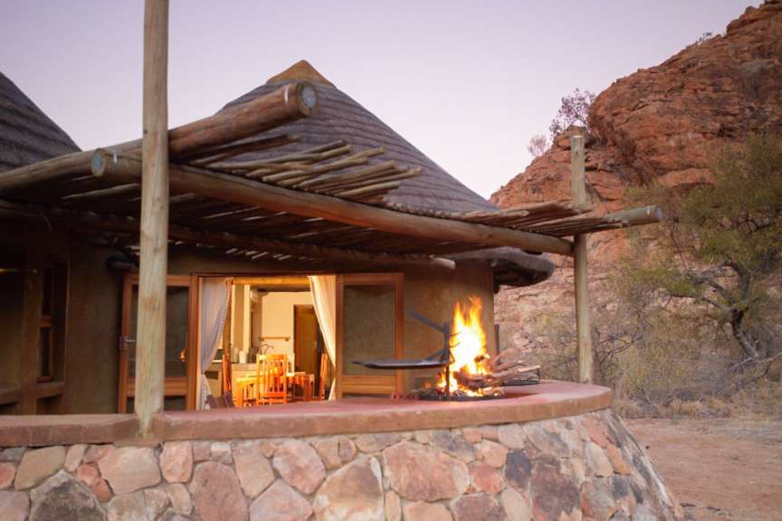 Im Venda-Stil: Hütten in Mapungubwe