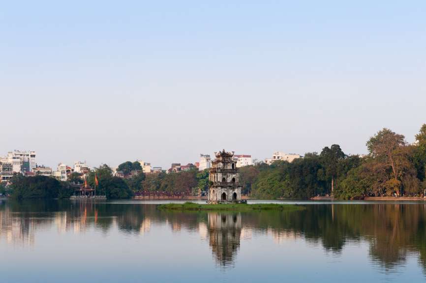 Hanois Zentrum: Hoan Kiem See