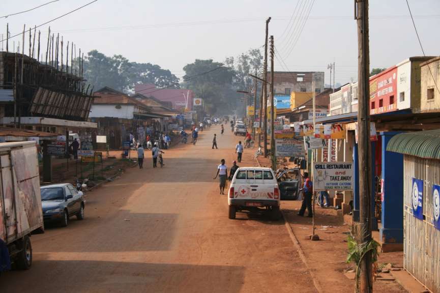Ugandische Provinzstadt: Hoima