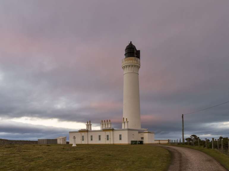 Sandstrand und Cullen Skink: Lossiemouth Lighthouse