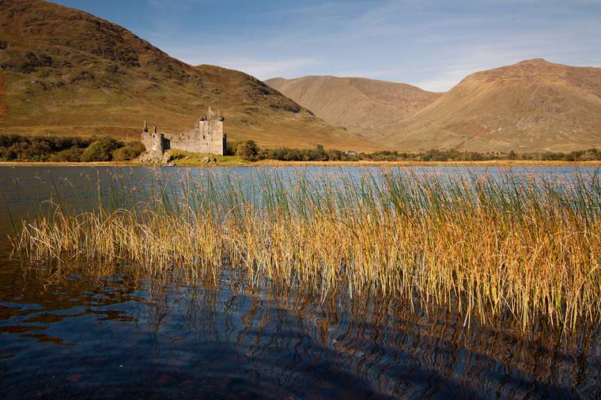 Wunderschöne Lage: Kilchurn Castle am Loch Awe