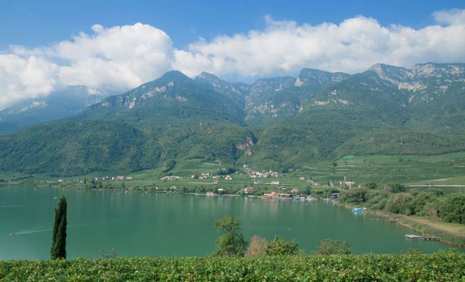 Wärmster See der Alpen: Kalterer See