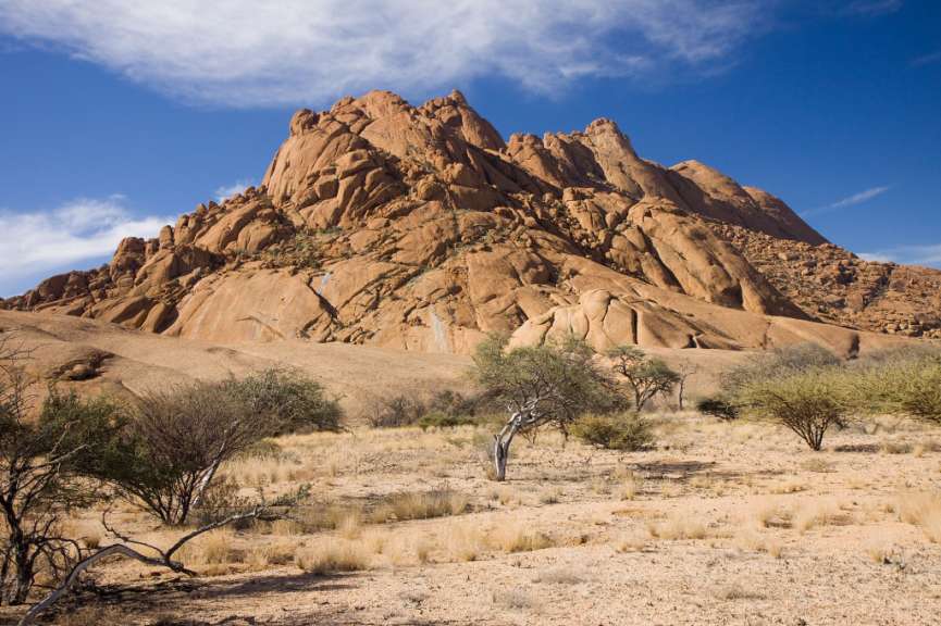 700 Meter hoch: Spitzkoppe