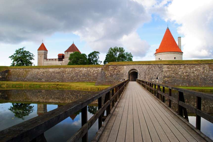 Strategisch bedeutsam: Arensburg auf Saaremaa
