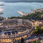 römische Vergangenheit: Pula auf Istrien