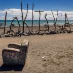 am Strand von Hokitika