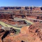 Hochplateau über dem Colorado River: Dead Horse Point