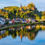 mittelalterlicher Dorfkern: Saarburg an der Saar