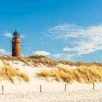 erbaut um 1850: Leuchtturm "Darßer Ort"